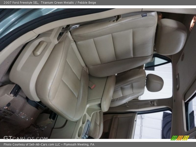 Titanium Green Metallic / Pebble Beige 2007 Ford Freestyle SEL
