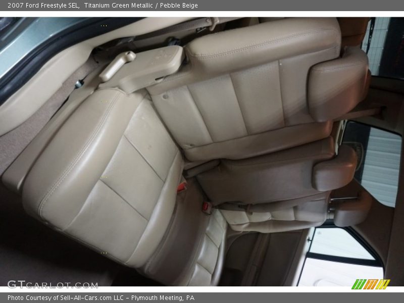 Titanium Green Metallic / Pebble Beige 2007 Ford Freestyle SEL