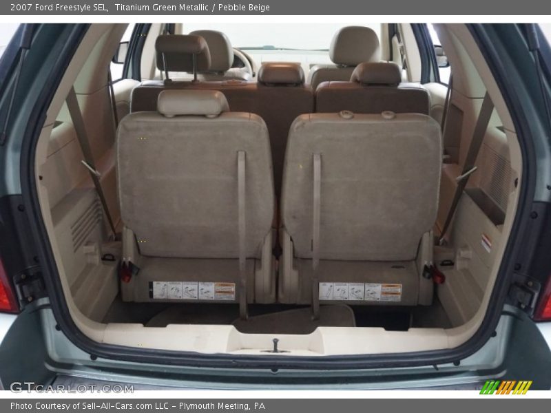 Titanium Green Metallic / Pebble Beige 2007 Ford Freestyle SEL