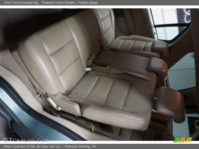 Titanium Green Metallic / Pebble Beige 2007 Ford Freestyle SEL