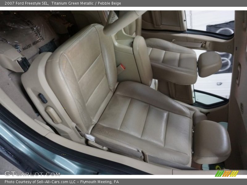 Titanium Green Metallic / Pebble Beige 2007 Ford Freestyle SEL