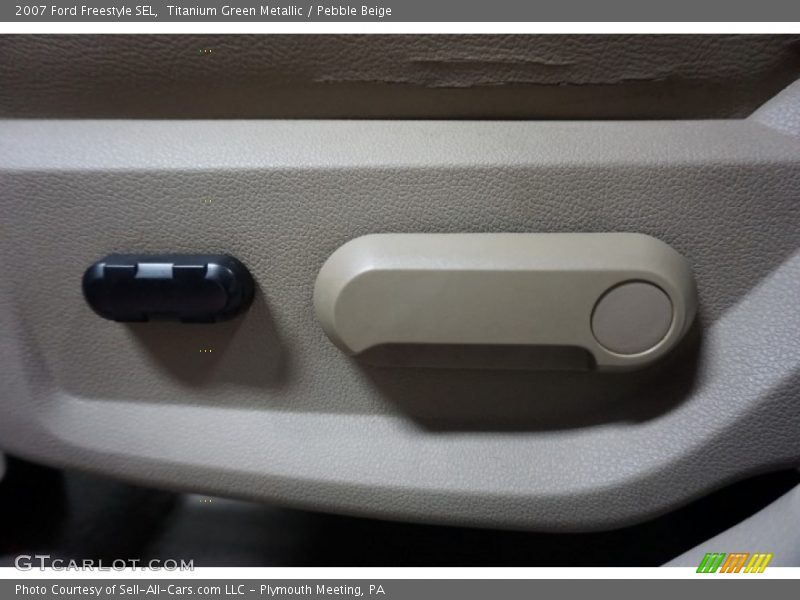 Titanium Green Metallic / Pebble Beige 2007 Ford Freestyle SEL