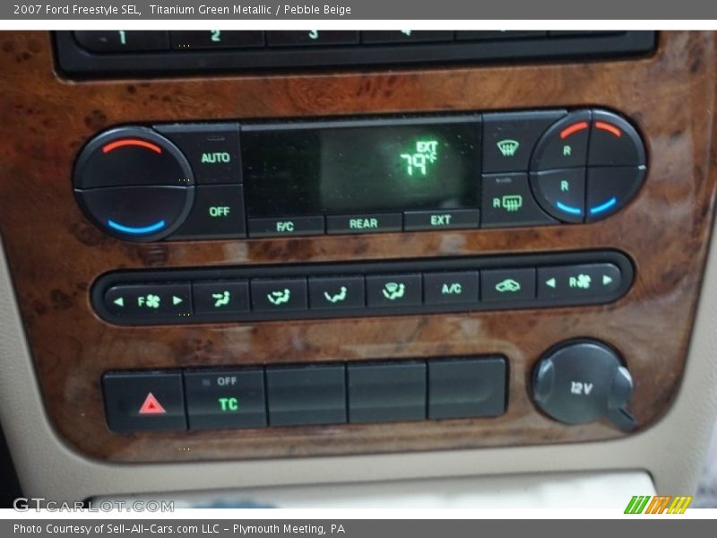 Titanium Green Metallic / Pebble Beige 2007 Ford Freestyle SEL