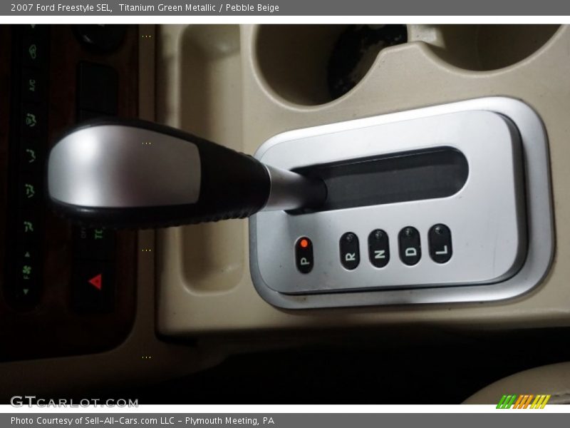 Titanium Green Metallic / Pebble Beige 2007 Ford Freestyle SEL