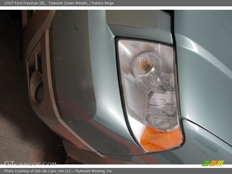 Titanium Green Metallic / Pebble Beige 2007 Ford Freestyle SEL