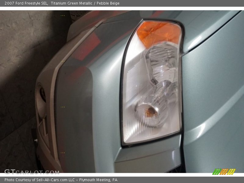 Titanium Green Metallic / Pebble Beige 2007 Ford Freestyle SEL