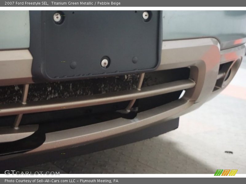 Titanium Green Metallic / Pebble Beige 2007 Ford Freestyle SEL