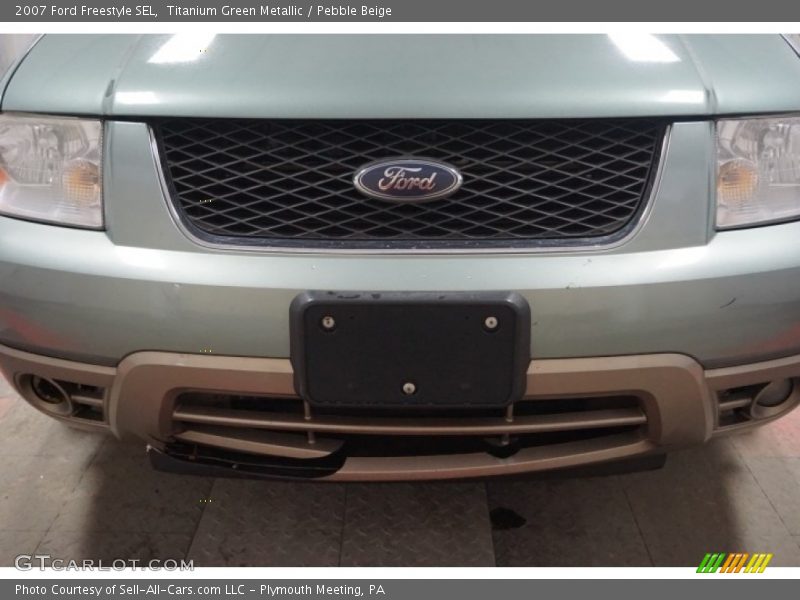 Titanium Green Metallic / Pebble Beige 2007 Ford Freestyle SEL