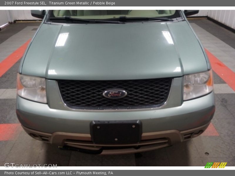 Titanium Green Metallic / Pebble Beige 2007 Ford Freestyle SEL
