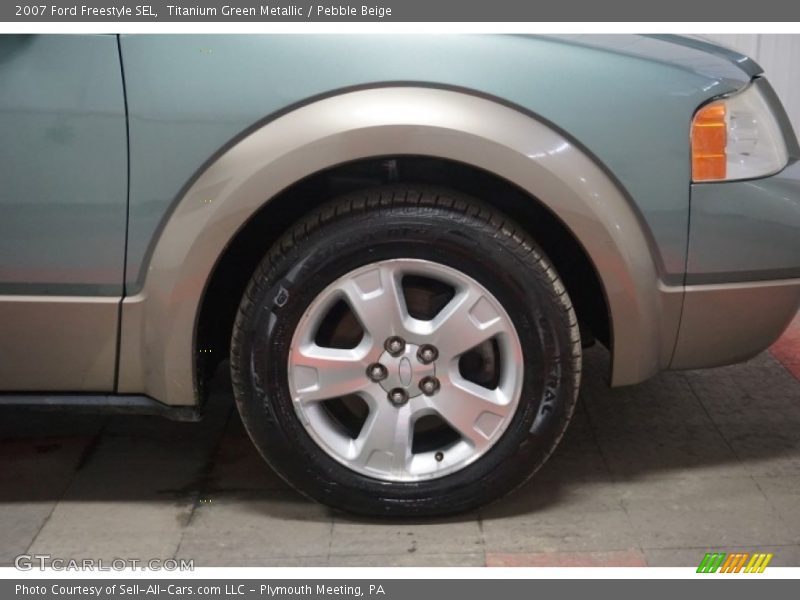 Titanium Green Metallic / Pebble Beige 2007 Ford Freestyle SEL