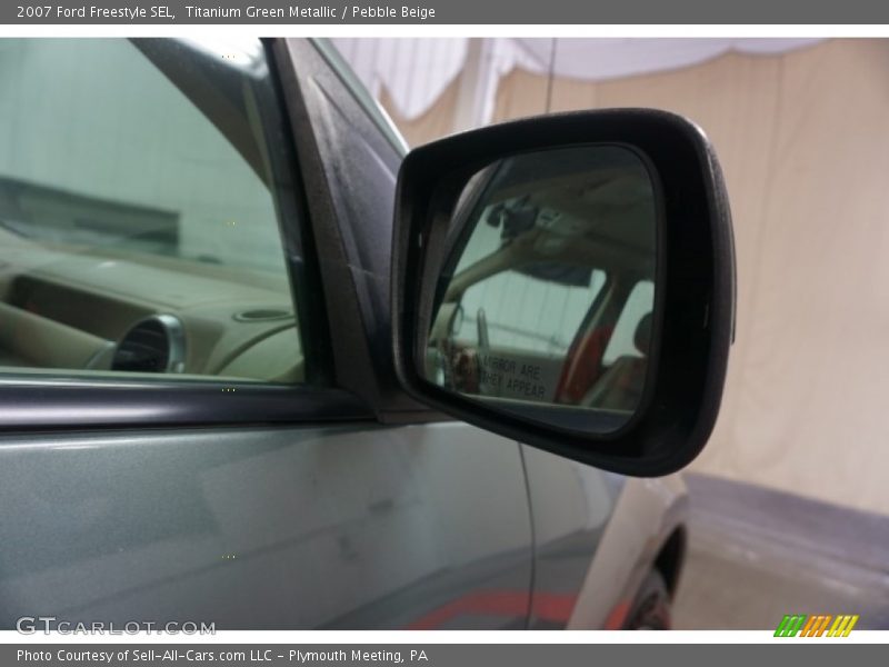 Titanium Green Metallic / Pebble Beige 2007 Ford Freestyle SEL