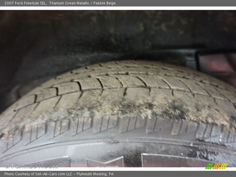 Titanium Green Metallic / Pebble Beige 2007 Ford Freestyle SEL