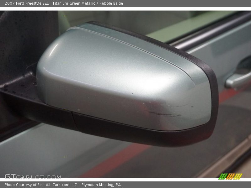 Titanium Green Metallic / Pebble Beige 2007 Ford Freestyle SEL