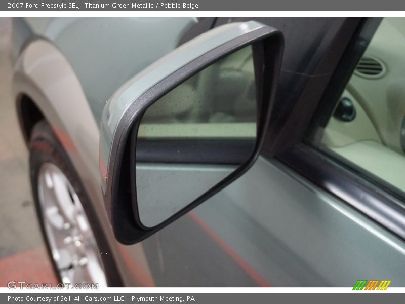 Titanium Green Metallic / Pebble Beige 2007 Ford Freestyle SEL