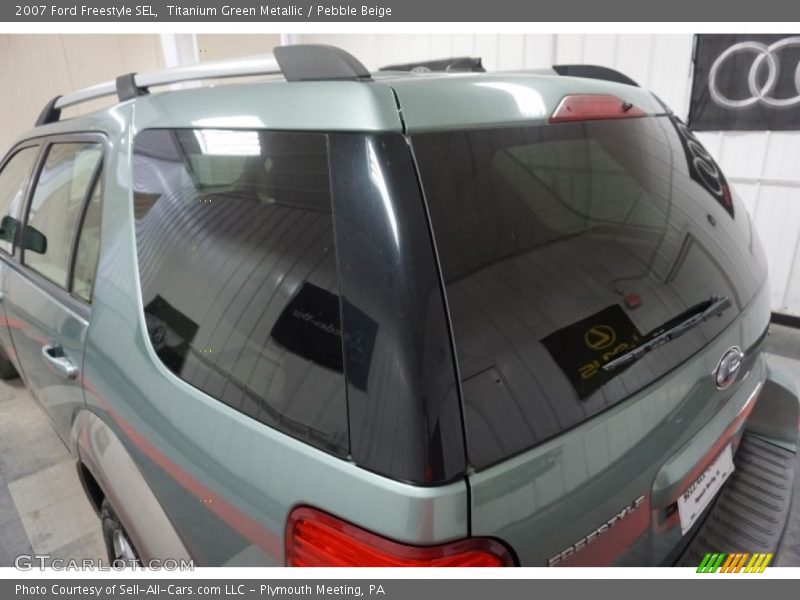 Titanium Green Metallic / Pebble Beige 2007 Ford Freestyle SEL