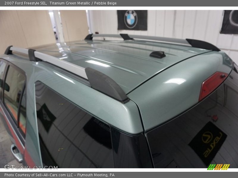 Titanium Green Metallic / Pebble Beige 2007 Ford Freestyle SEL