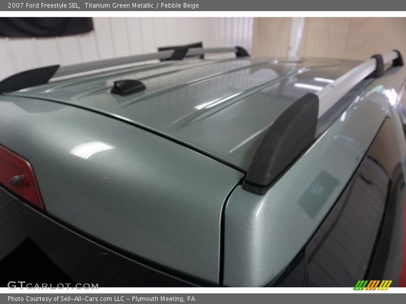 Titanium Green Metallic / Pebble Beige 2007 Ford Freestyle SEL