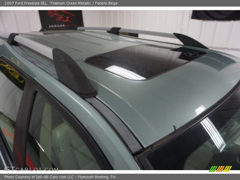 Titanium Green Metallic / Pebble Beige 2007 Ford Freestyle SEL