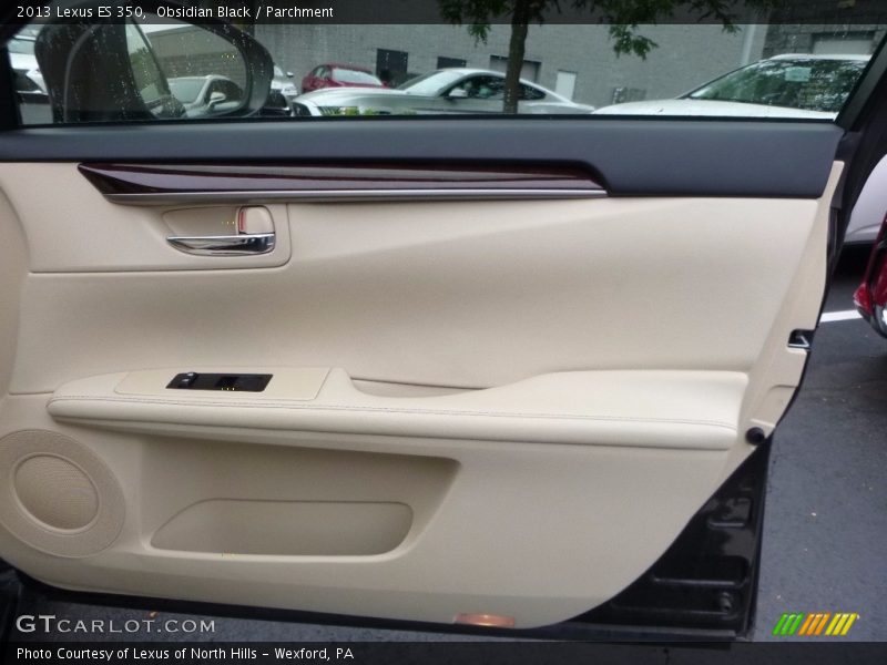 Obsidian Black / Parchment 2013 Lexus ES 350