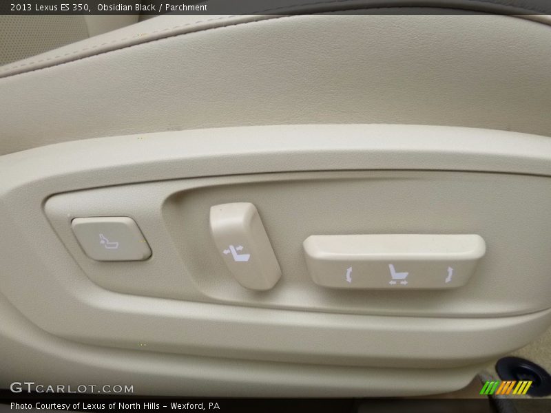 Obsidian Black / Parchment 2013 Lexus ES 350