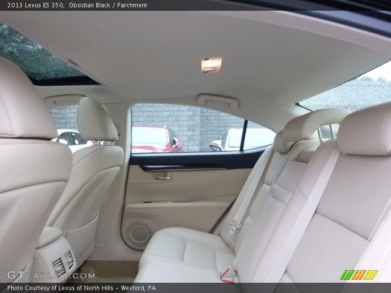 Obsidian Black / Parchment 2013 Lexus ES 350