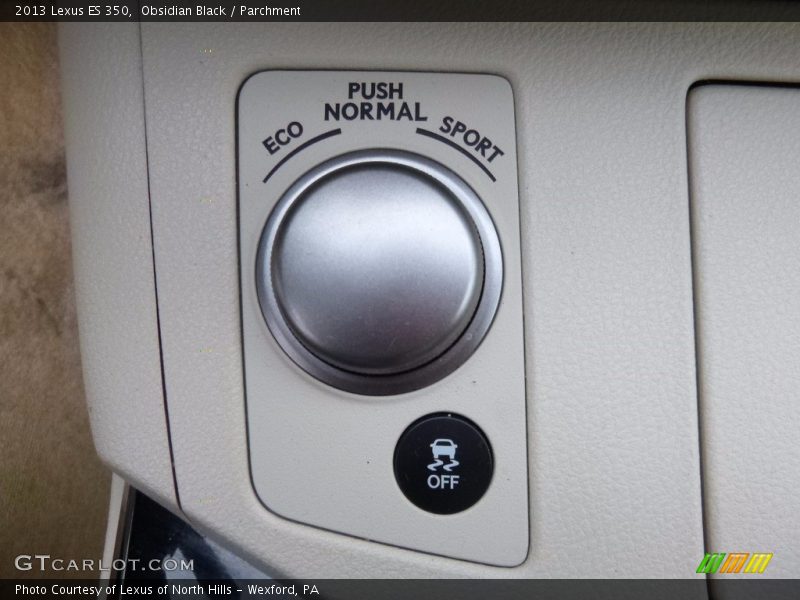 Obsidian Black / Parchment 2013 Lexus ES 350