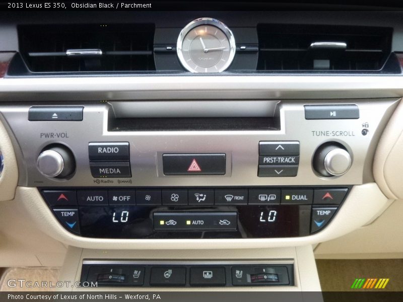 Obsidian Black / Parchment 2013 Lexus ES 350