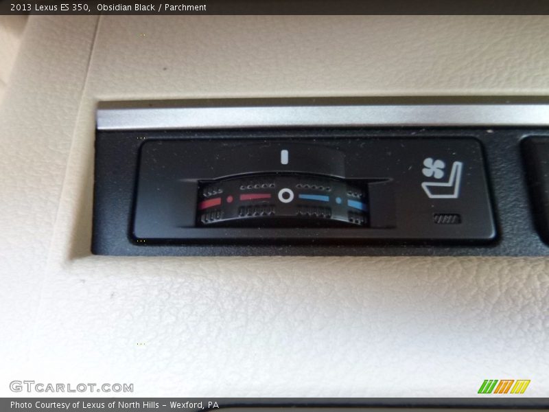 Obsidian Black / Parchment 2013 Lexus ES 350