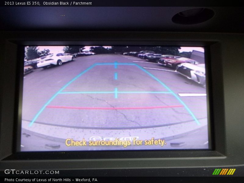 Obsidian Black / Parchment 2013 Lexus ES 350