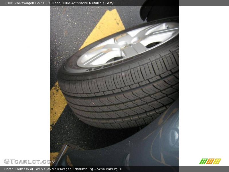 Blue Anthracite Metallic / Grey 2006 Volkswagen Golf GL 4 Door