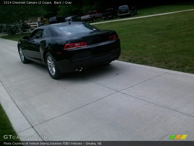 Black / Gray 2014 Chevrolet Camaro LS Coupe