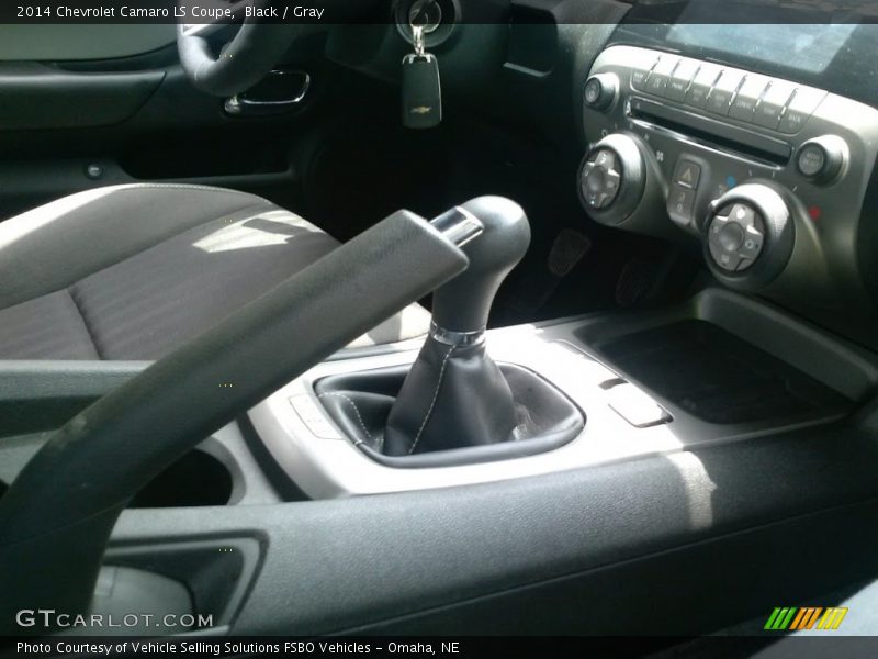 Black / Gray 2014 Chevrolet Camaro LS Coupe