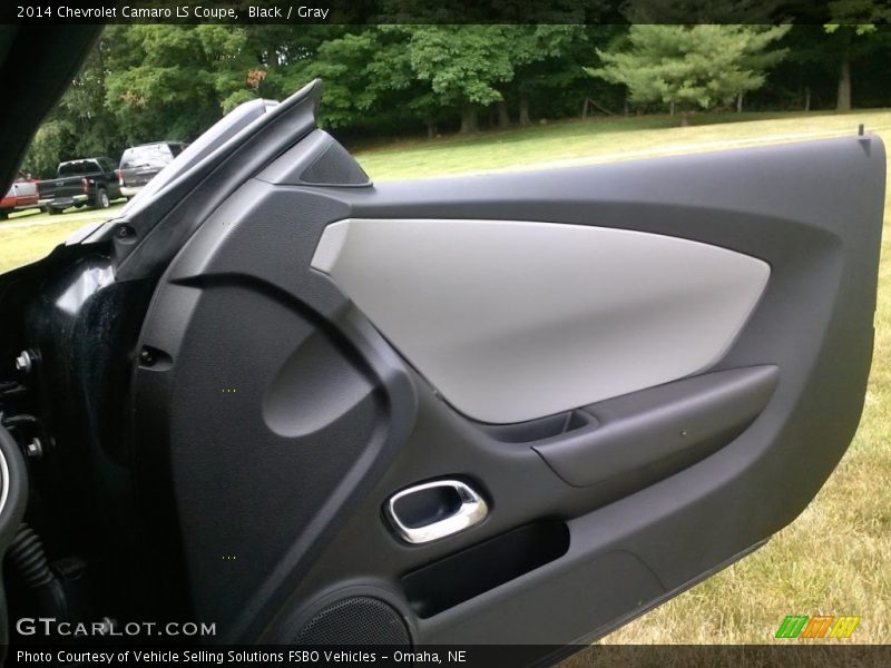 Black / Gray 2014 Chevrolet Camaro LS Coupe