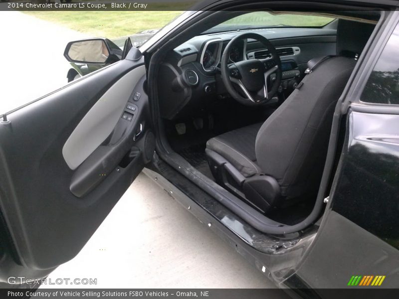 Black / Gray 2014 Chevrolet Camaro LS Coupe