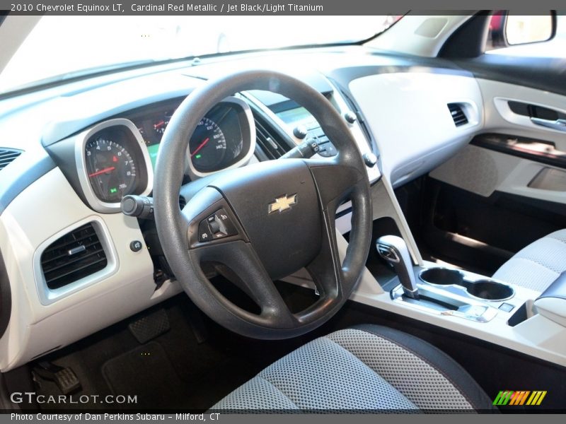 Cardinal Red Metallic / Jet Black/Light Titanium 2010 Chevrolet Equinox LT