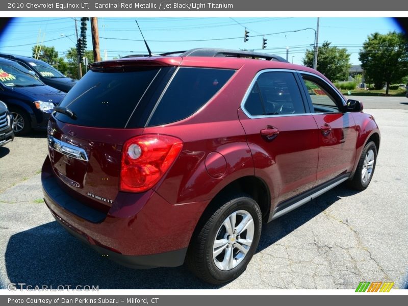 Cardinal Red Metallic / Jet Black/Light Titanium 2010 Chevrolet Equinox LT