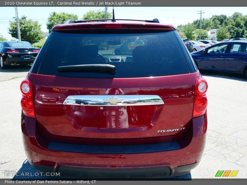 Cardinal Red Metallic / Jet Black/Light Titanium 2010 Chevrolet Equinox LT