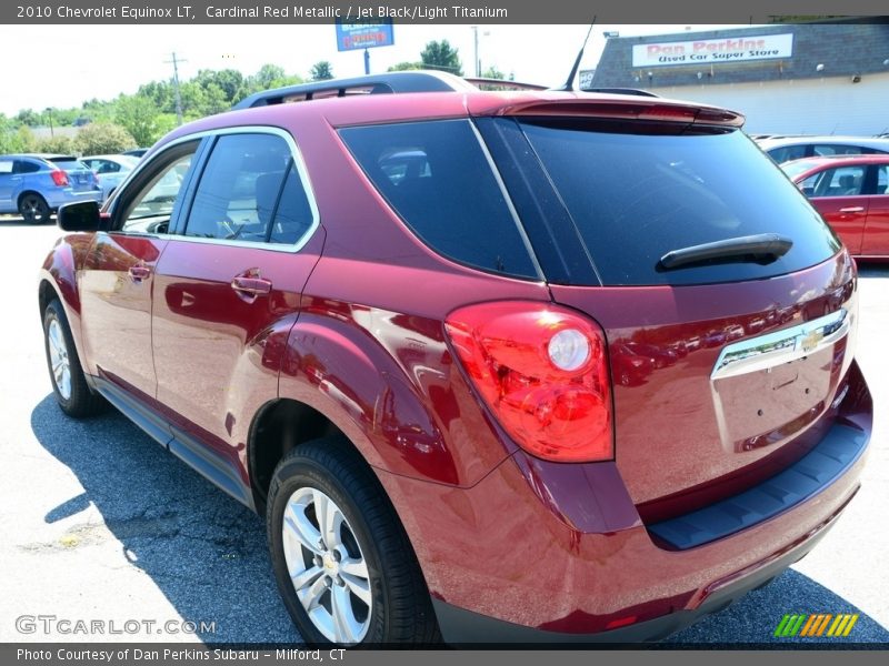 Cardinal Red Metallic / Jet Black/Light Titanium 2010 Chevrolet Equinox LT