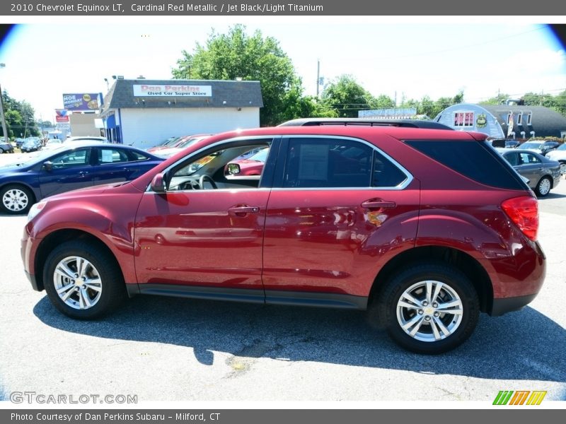 Cardinal Red Metallic / Jet Black/Light Titanium 2010 Chevrolet Equinox LT