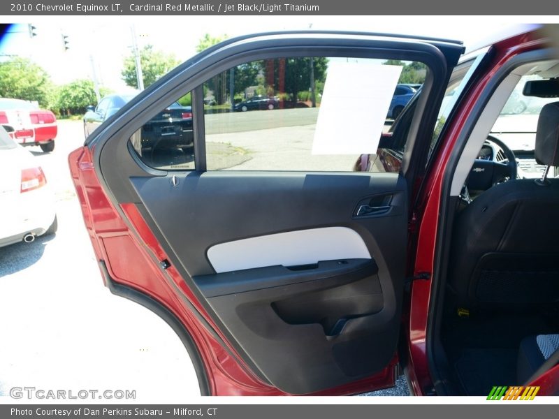 Cardinal Red Metallic / Jet Black/Light Titanium 2010 Chevrolet Equinox LT