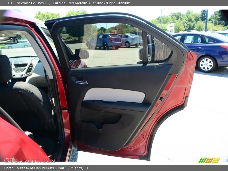 Cardinal Red Metallic / Jet Black/Light Titanium 2010 Chevrolet Equinox LT