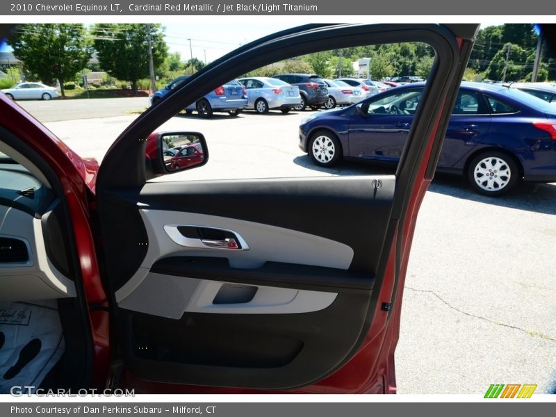 Cardinal Red Metallic / Jet Black/Light Titanium 2010 Chevrolet Equinox LT
