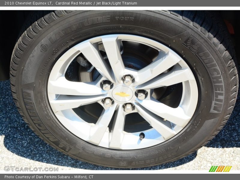 Cardinal Red Metallic / Jet Black/Light Titanium 2010 Chevrolet Equinox LT