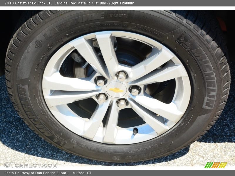 Cardinal Red Metallic / Jet Black/Light Titanium 2010 Chevrolet Equinox LT