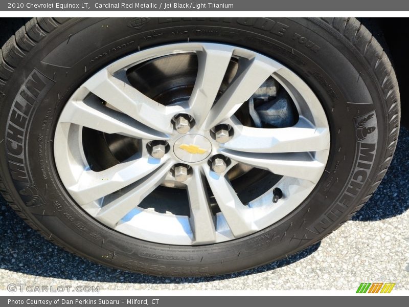 Cardinal Red Metallic / Jet Black/Light Titanium 2010 Chevrolet Equinox LT
