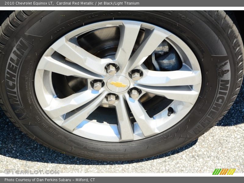 Cardinal Red Metallic / Jet Black/Light Titanium 2010 Chevrolet Equinox LT