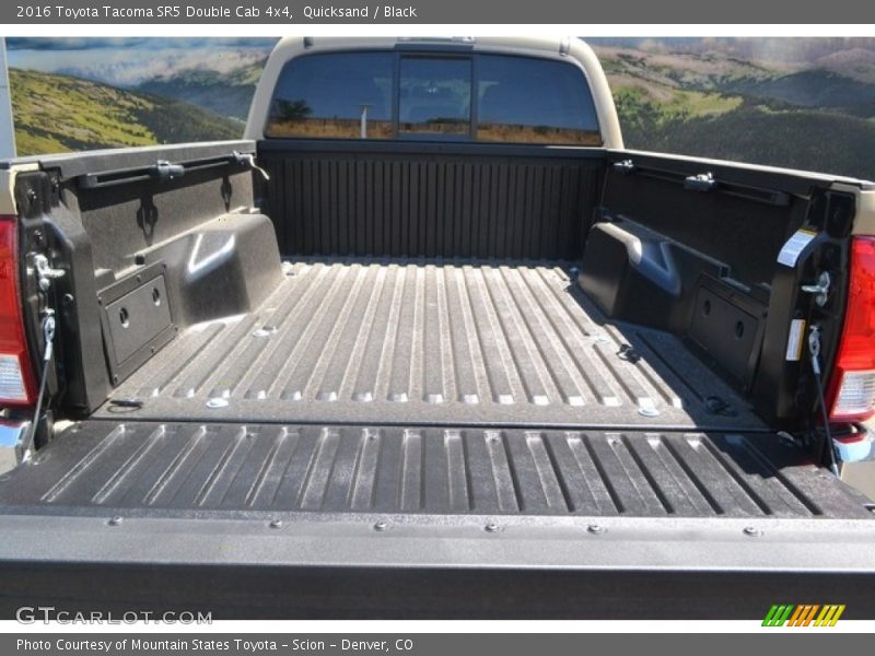 Quicksand / Black 2016 Toyota Tacoma SR5 Double Cab 4x4