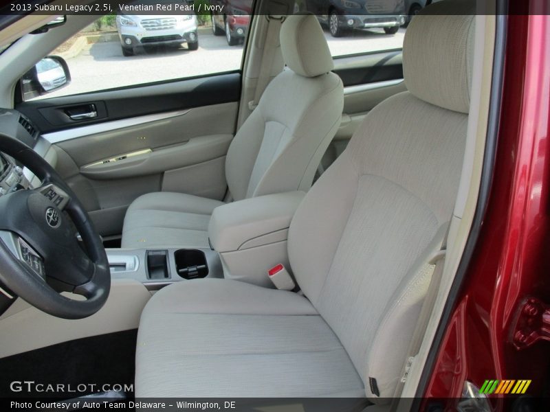 Venetian Red Pearl / Ivory 2013 Subaru Legacy 2.5i