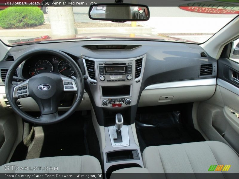 Venetian Red Pearl / Ivory 2013 Subaru Legacy 2.5i