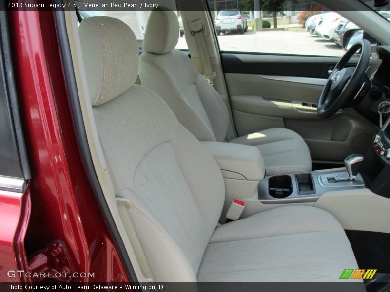Venetian Red Pearl / Ivory 2013 Subaru Legacy 2.5i